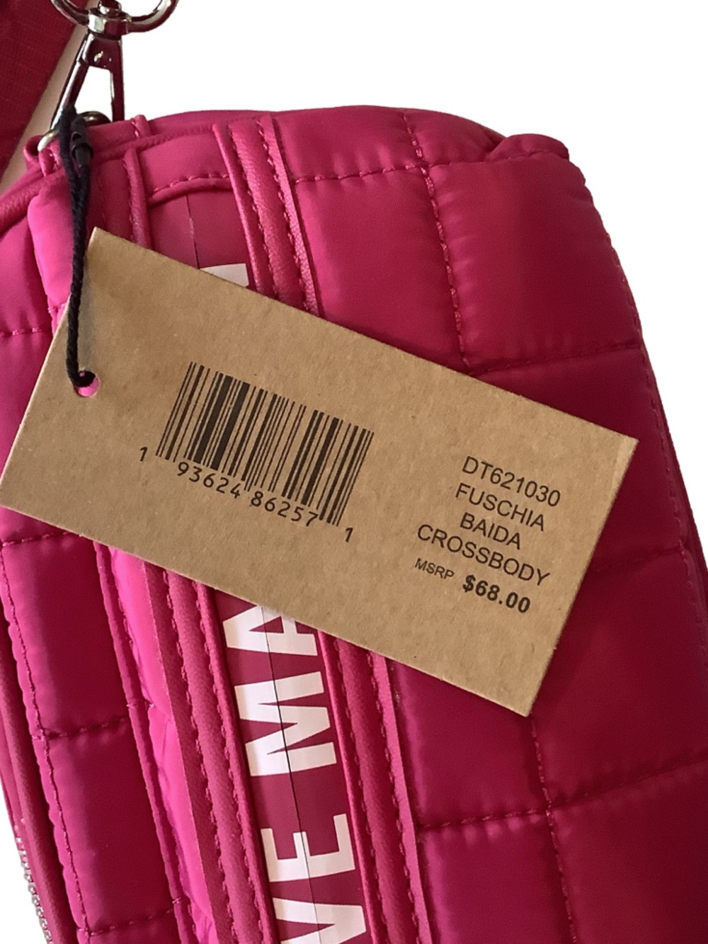 Steve Madden Baida CrossbodyBag Fuschia New - Picture 5 of 5